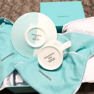 📦SOLD📦 New Tiffany & Co Cup & Saucer paid $85